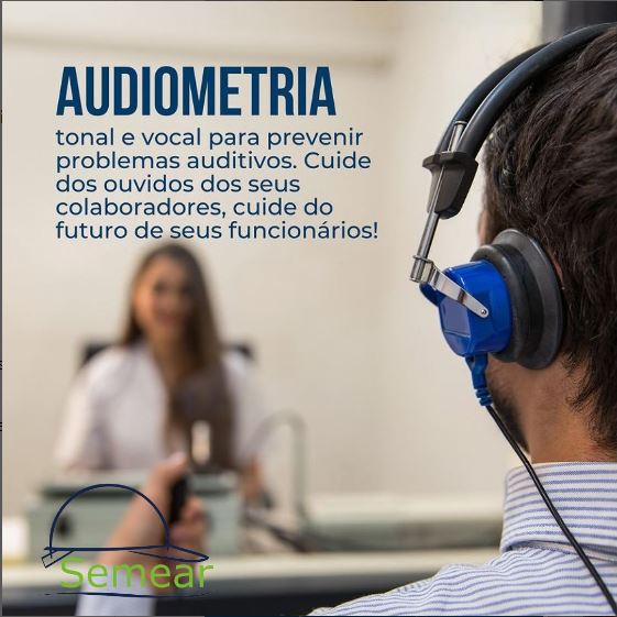 Exame de Audiometria